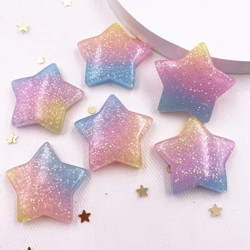 Paradise Jewelry & Watches Llc Photos - 10 قطعة بريق Kawaii الراتنج الملونة