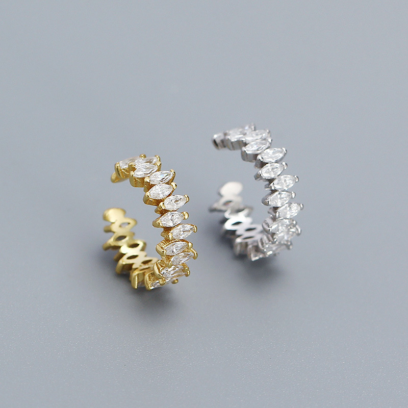Ear Cuff No Piercing - Uniorsj 925 فضة مجوهرات أسلوب بسيط
