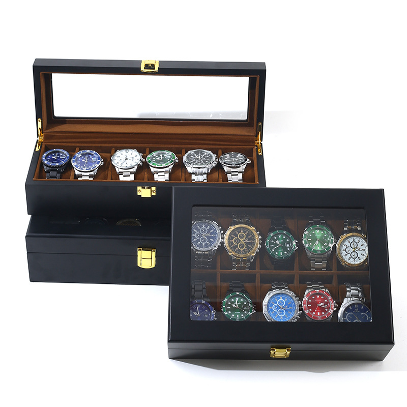صندوق ساعة خشبي مصنوع يدويًا ، - مراجعة Jewelry Box That Holds Watches وسعره