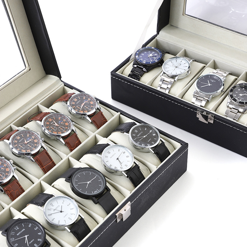 صندوق تخزين للساعات يتسع لـ 6/ - مراجعة Jewelry Box That Holds Watches وسعره