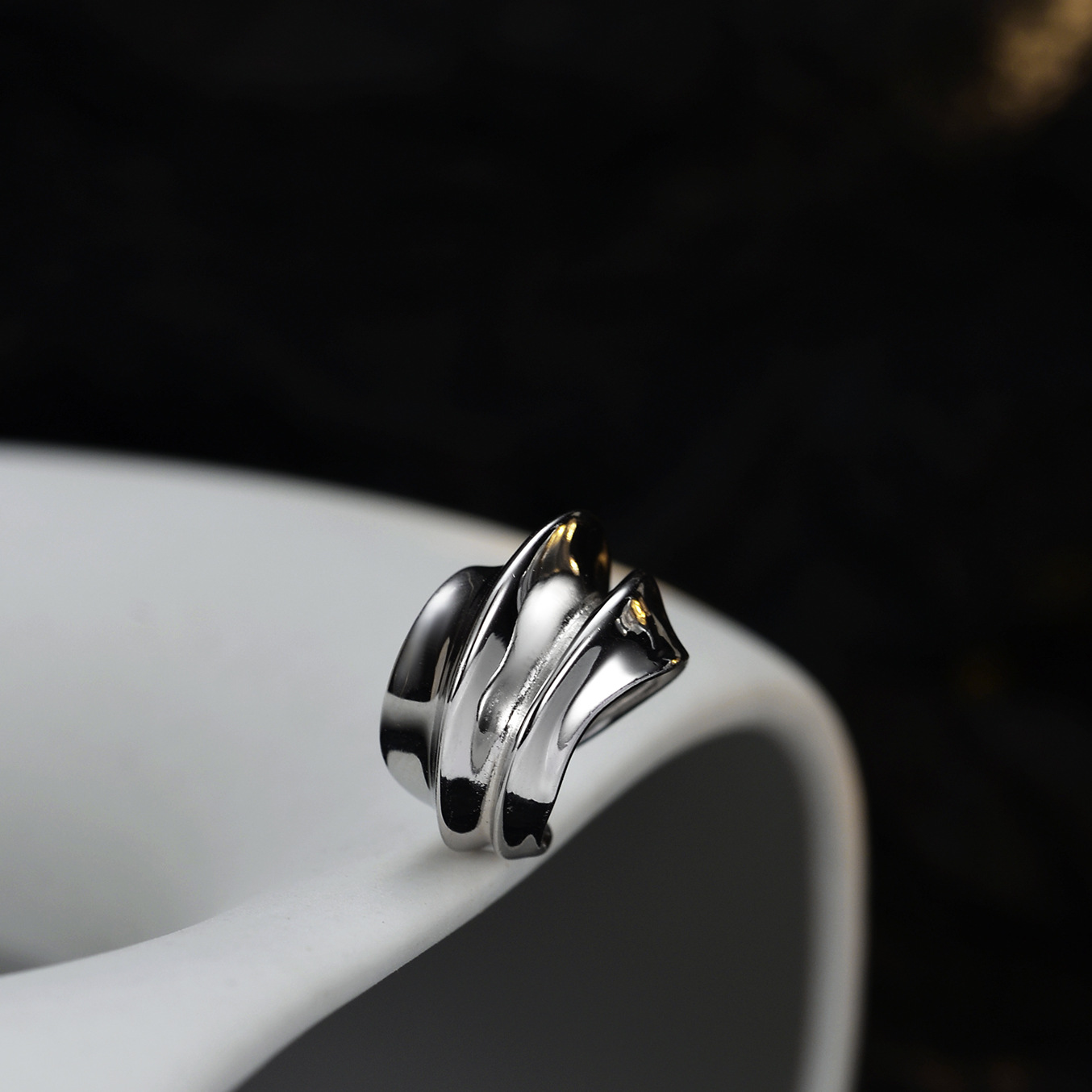F.I.N.S 1 قطعة مبالغ فيها واسع - مراجعة Ear Cuff No Piercing وسعره