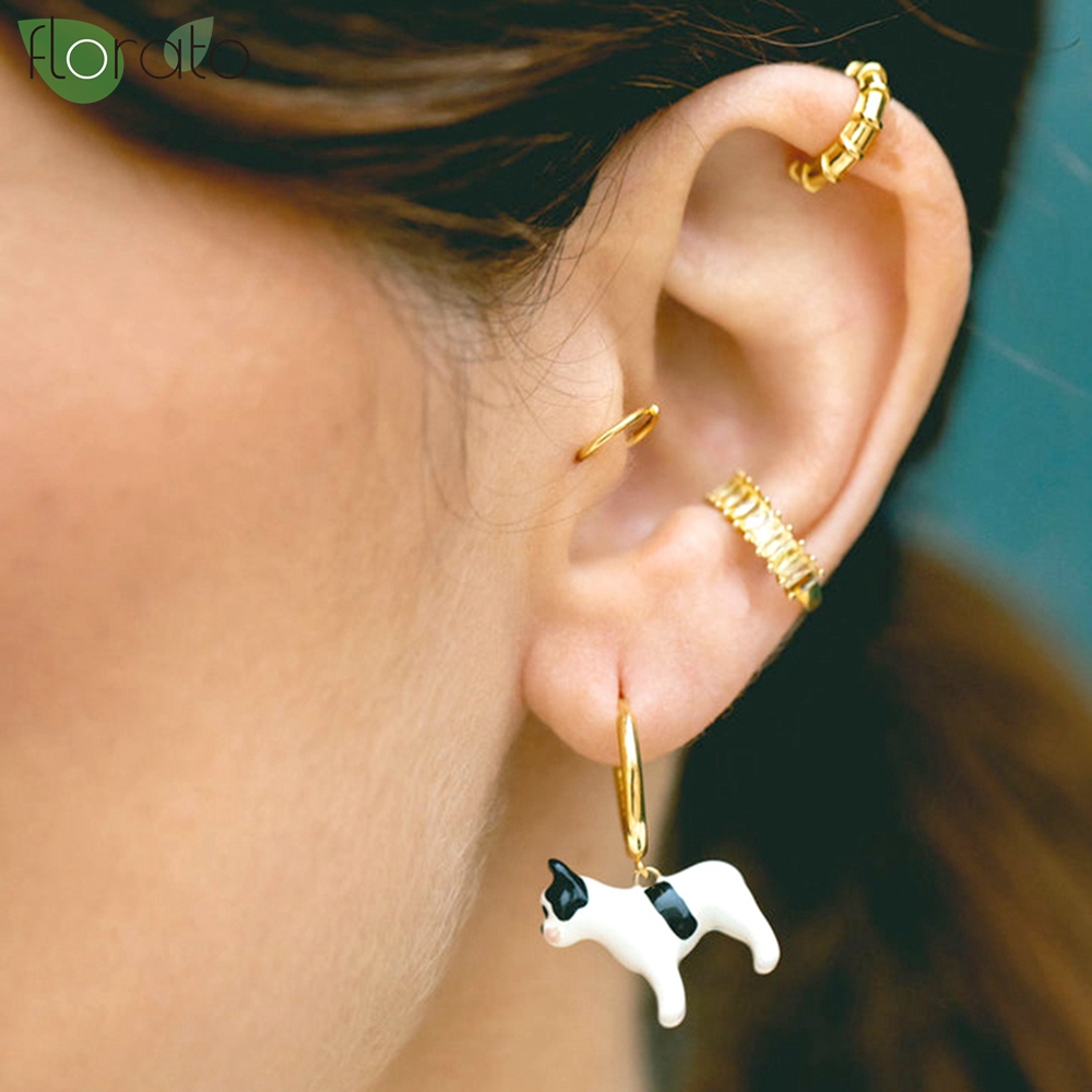 قطعة واحدة من أقراط الأذن المط - مراجعة Ear Cuff No Piercing وسعره