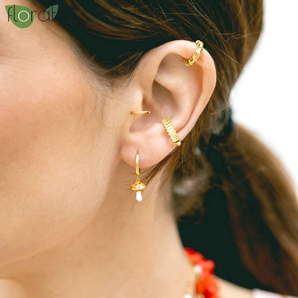 قطعة واحدة من أقراط الأذن المط - مراجعة Ear Cuff No Piercing وسعره