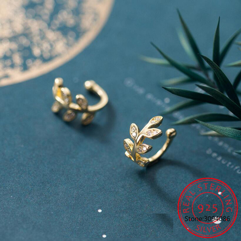 925 فضة الأذن الكفة للنساء الز - مراجعة Ear Cuff No Piercing وسعره