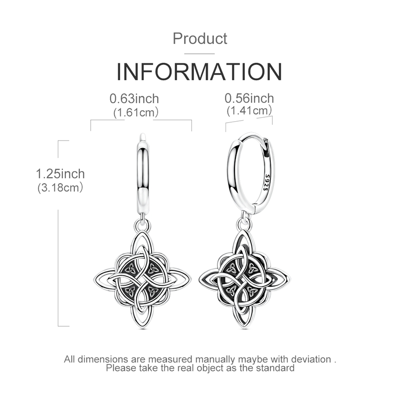 أقراط فضية عيار 925 على شكل قل - مراجعة Opal Earrings Dangle وسعره