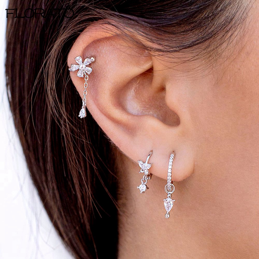 18K الذهب كليب على أقراط للنسا - مراجعة Ear Cuff No Piercing وسعره