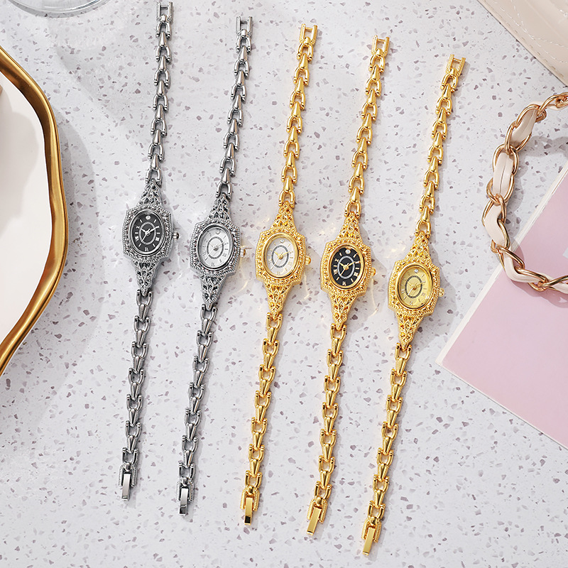 ساعة يد نسائية بتصميم برميلي ع - مراجعة Vintage Jewelry Watches Women وسعره