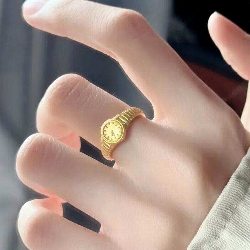 خاتم ساعة إصبع كوارتز عتيق للر - مراجعة Vintage Jewelry Watches Women وسعره
