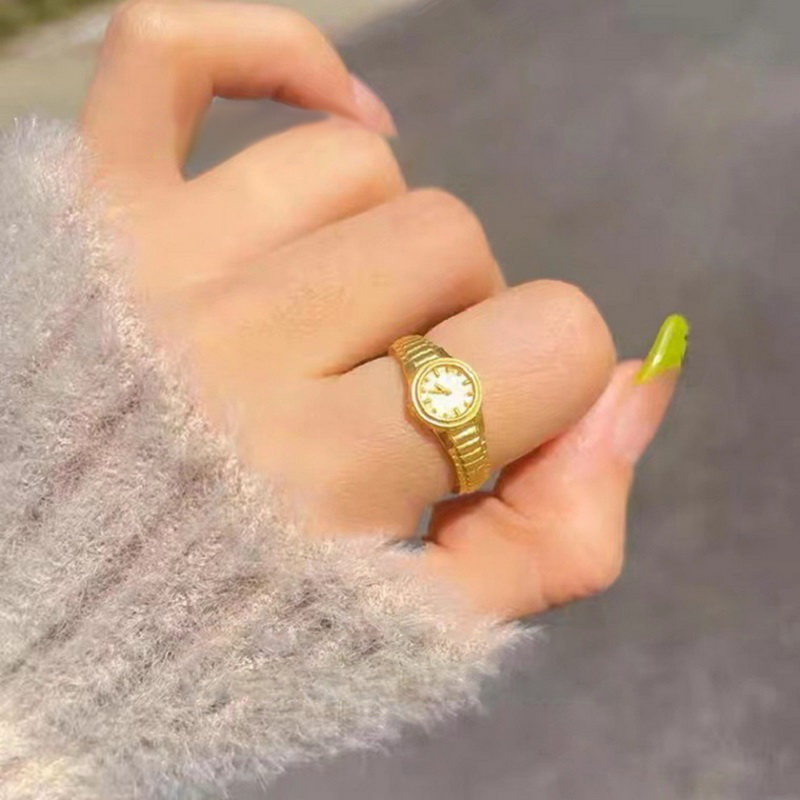 خاتم ساعة إصبع كوارتز عتيق للر - مراجعة Vintage Jewelry Watches Women وسعره