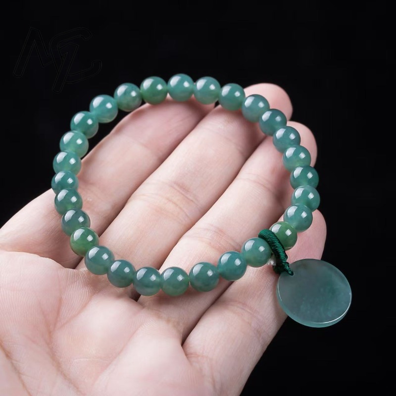 سوار محبوك يدويًا من خرز اليشم - مراجعة Jewelry & Watches Spółka Z Ograniczoną Odpowiedzialnością Sp Z Oo وسعره