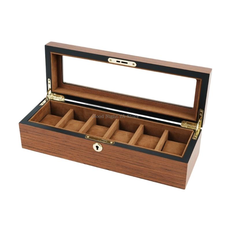 صندوق تخزين الساعات الخشبي الأ - مراجعة Jewelry Box That Holds Watches وسعره