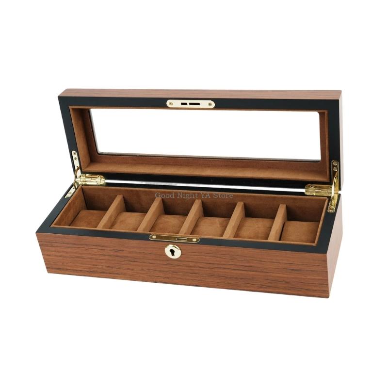 صندوق تخزين الساعات الخشبي الأ - مراجعة Jewelry Box That Holds Watches وسعره