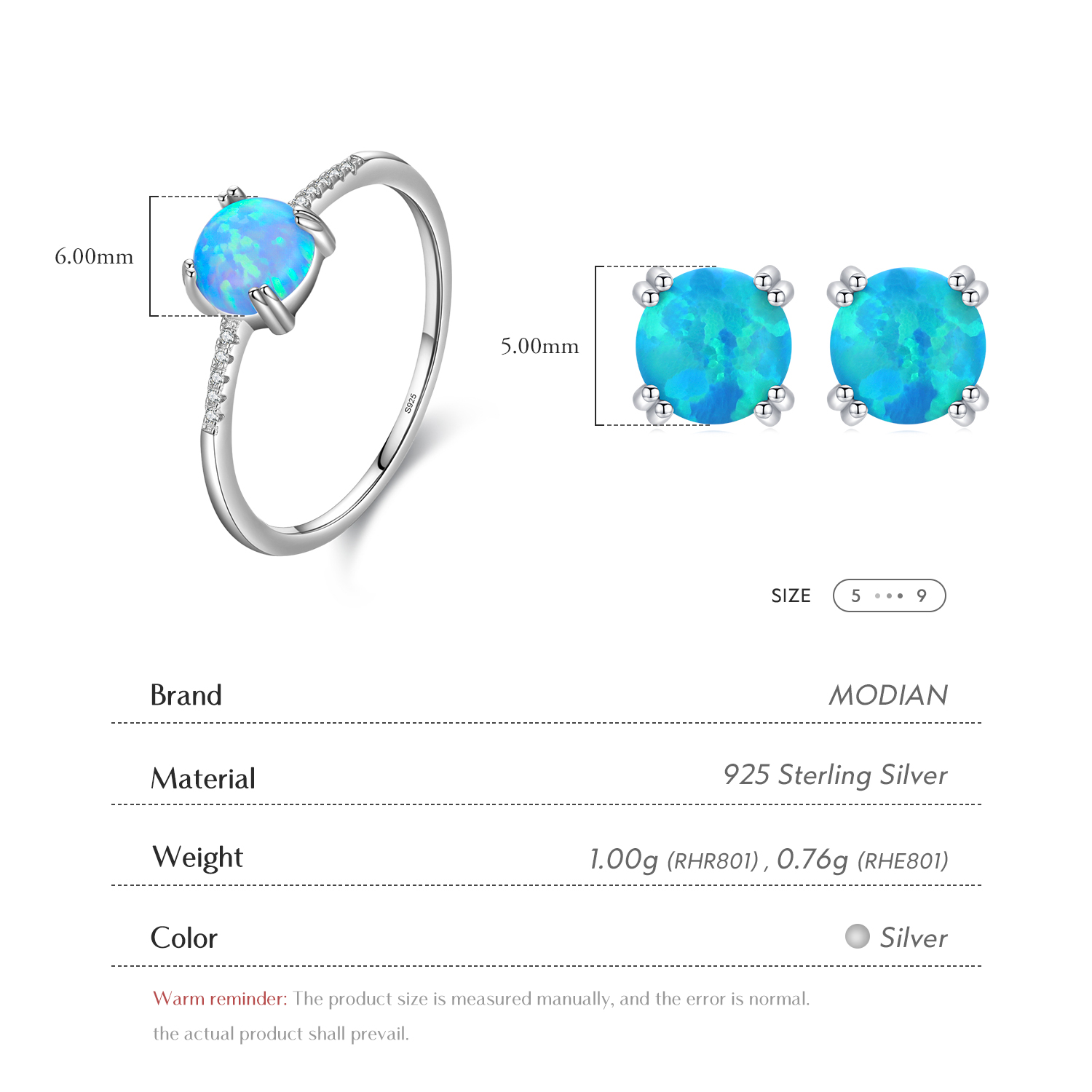 موديان أصيلة 925 فضة الحب قلوب - مراجعة Opal Earrings Dangle وسعره