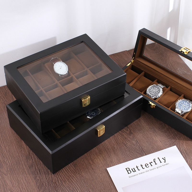 اليدوية الفاخرة خشبية 6/10/12  - مراجعة Jewelry Box That Holds Watches وسعره