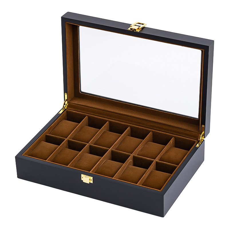 اليدوية الفاخرة خشبية 6/10/12  - مراجعة Jewelry Box That Holds Watches وسعره