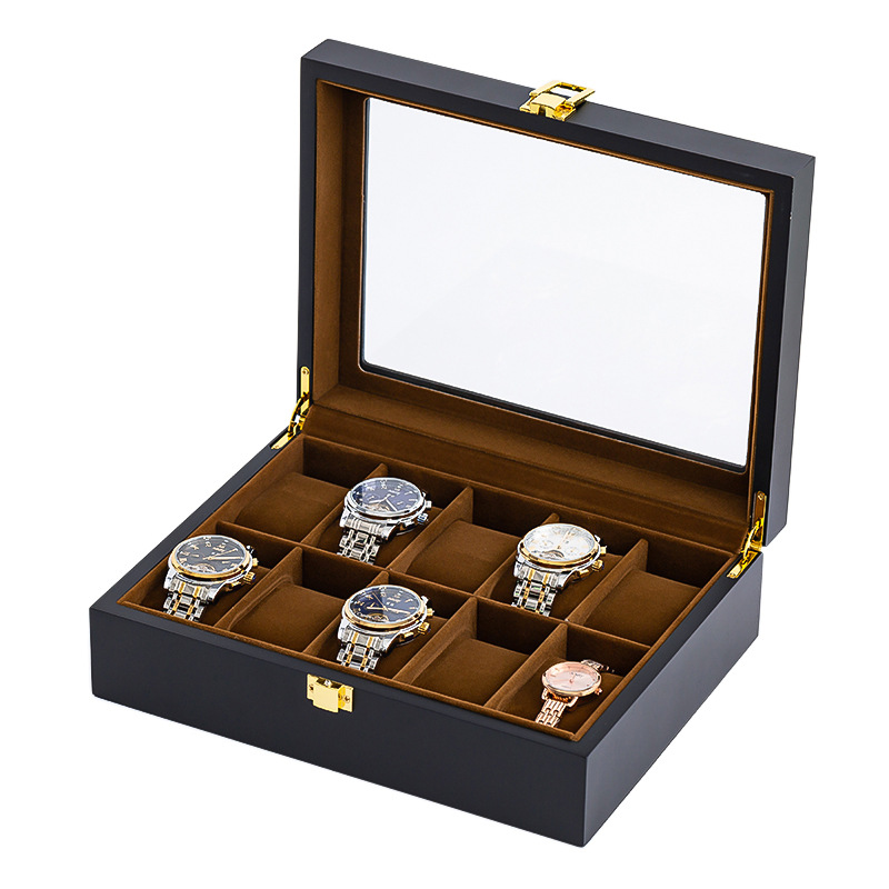 اليدوية الفاخرة خشبية 6/10/12  - مراجعة Jewelry Box That Holds Watches وسعره