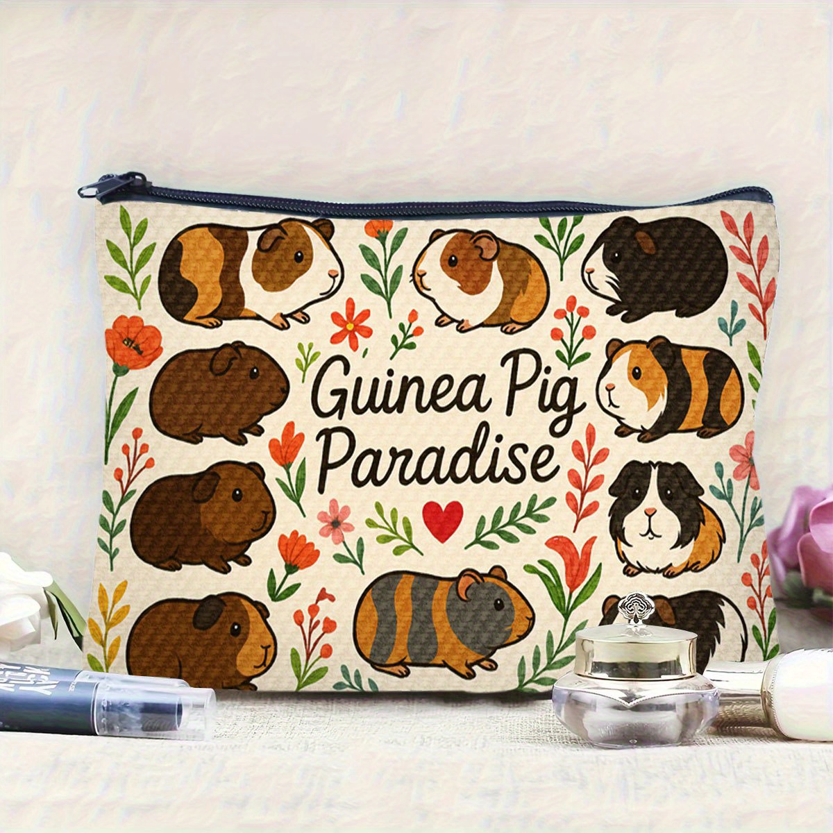 حقيبة مكياج A Guinea Pig Parad - مراجعة Paradise Jewelry & Watches Llc Photos وسعره