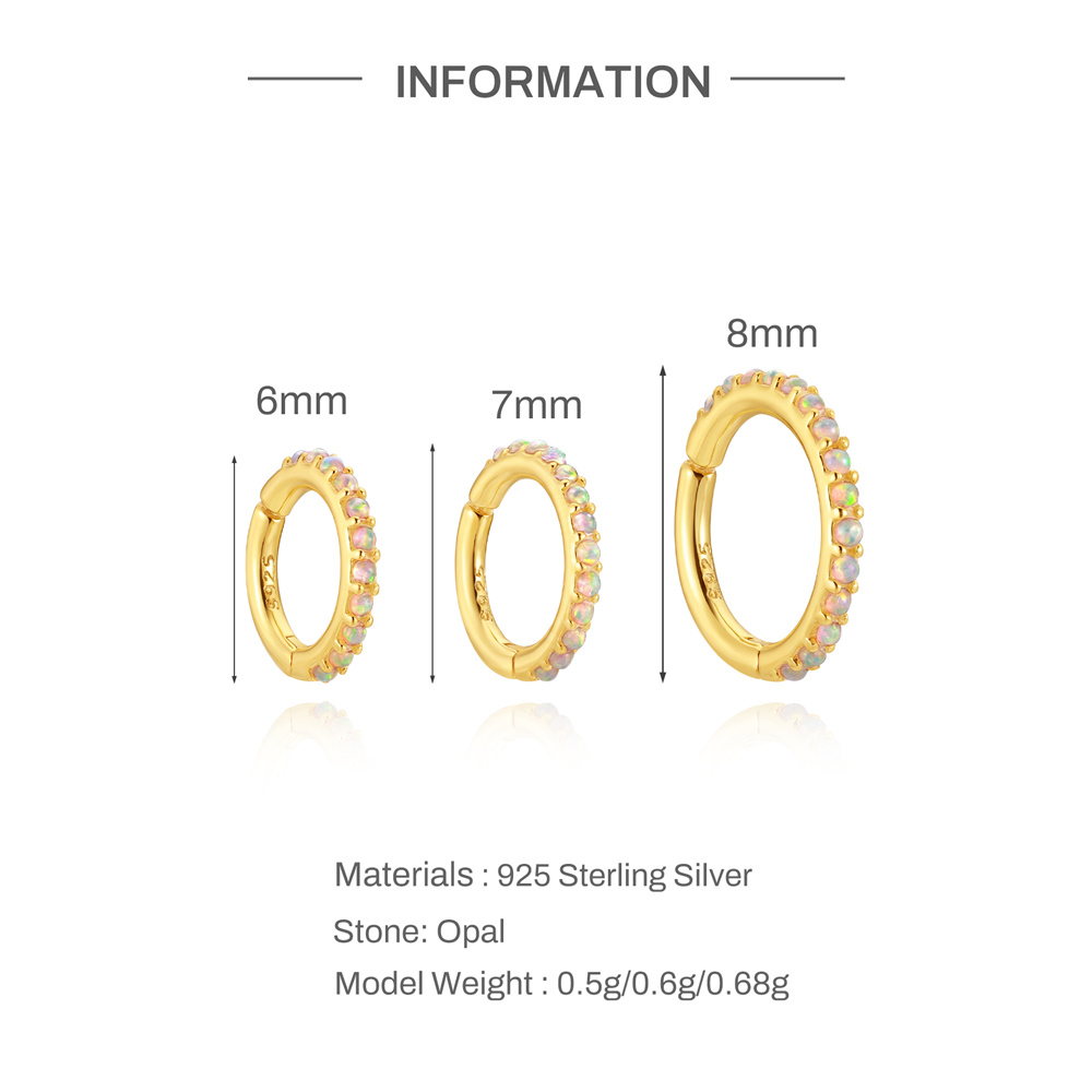 CANNER قطعة واحدة، حلق أذن مسط - مراجعة Opal Earrings Dangle وسعره