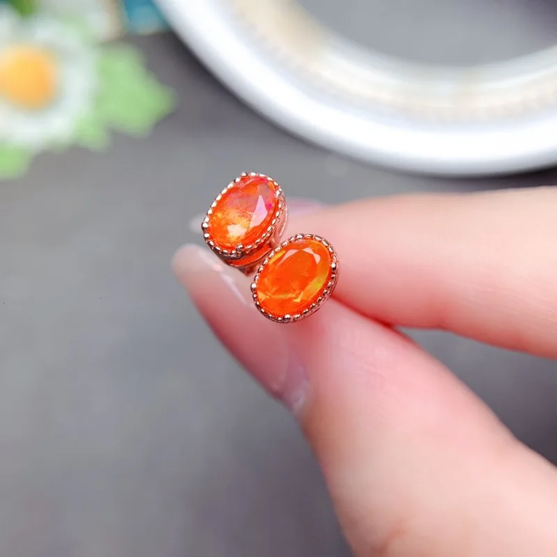 البرتقال النار أوبال الأقراط ا - مراجعة Opal Earrings Dangle وسعره