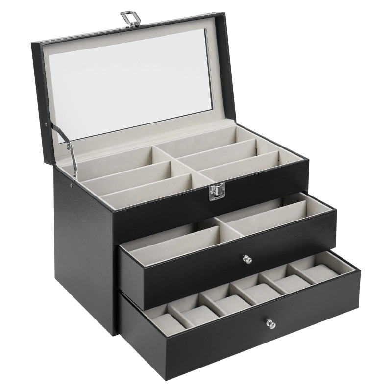 لعقد نظارات الساعات خواتم المج - مراجعة Jewelry Box That Holds Watches وسعره