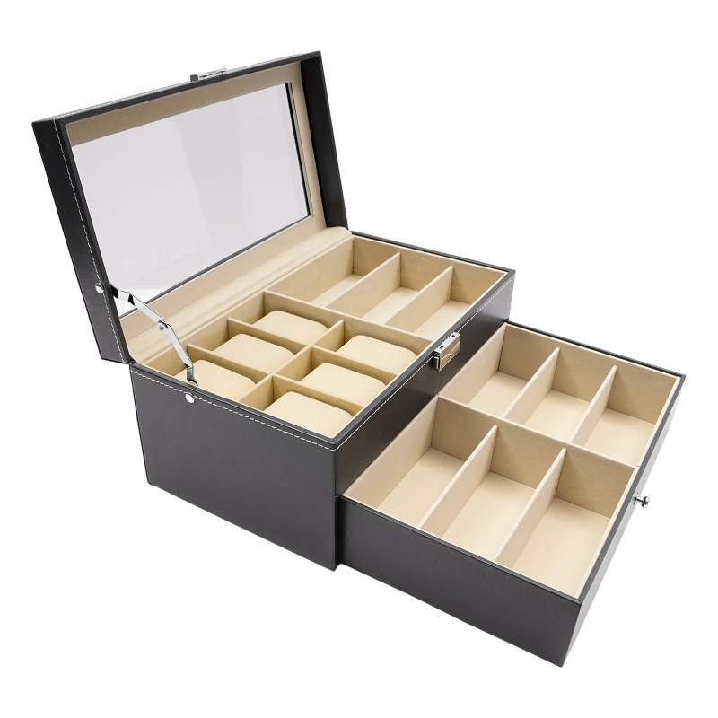 لعقد نظارات الساعات خواتم المج - مراجعة Jewelry Box That Holds Watches وسعره