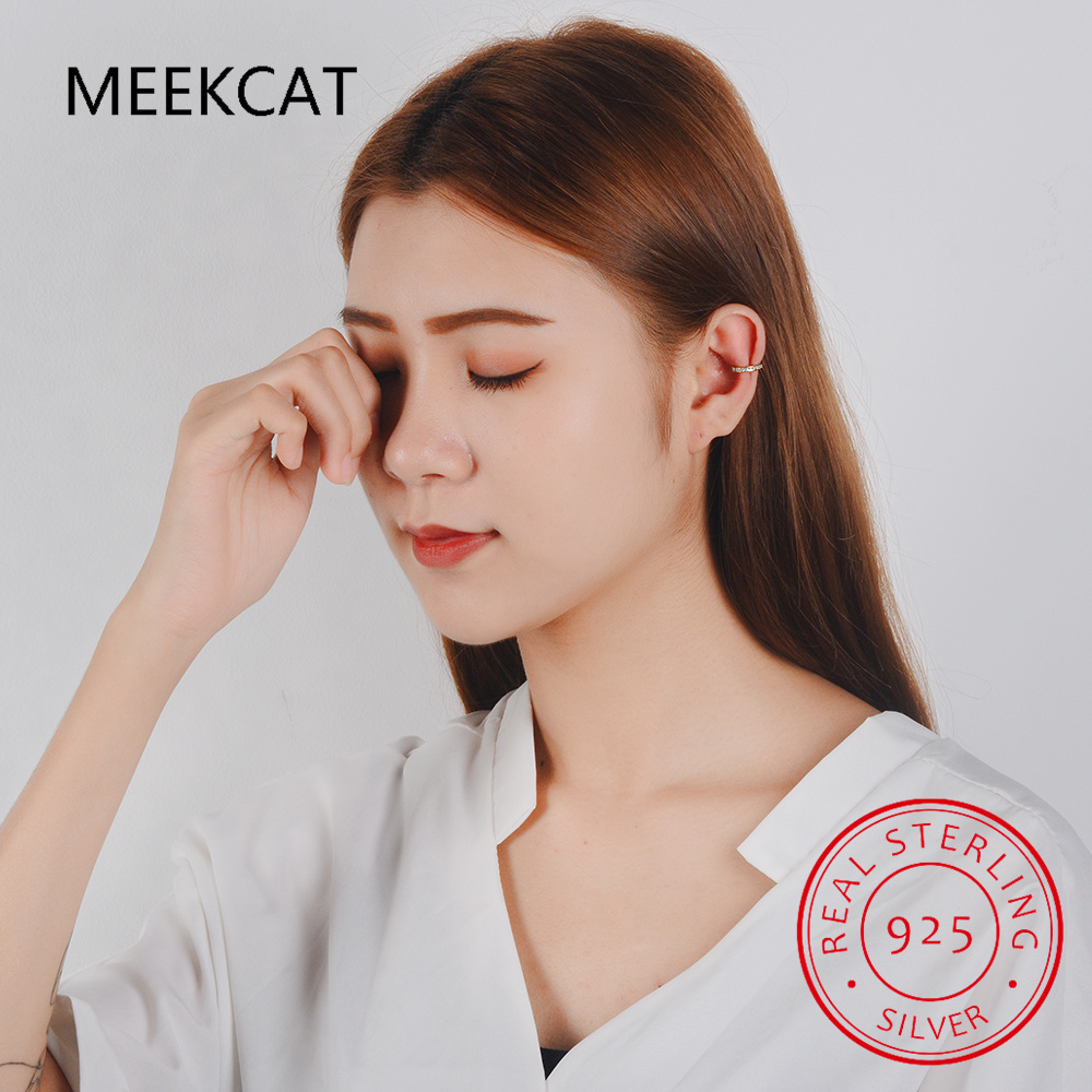 أقراط أذن من الفضة الإسترليني  - مراجعة Ear Cuff No Piercing وسعره
