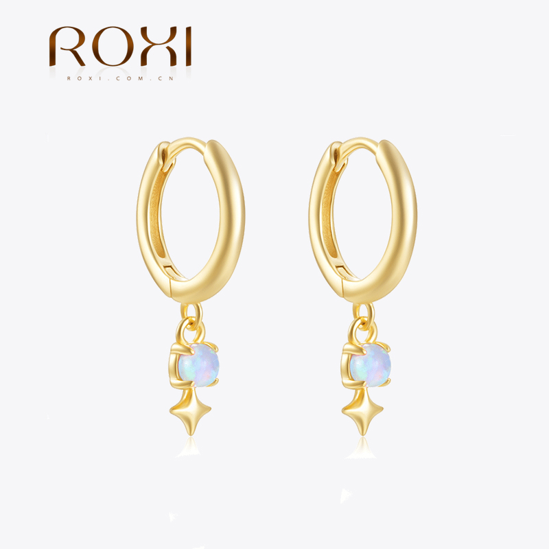 روكسي الأبيض أوبال قطرة هوب أق - مراجعة Opal Earrings Dangle وسعره