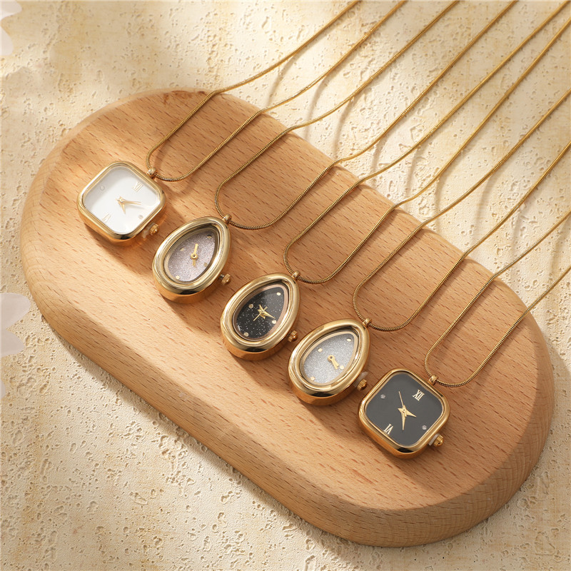 ساعة قلادة عصرية بتصميم مربع م - مراجعة Vintage Jewelry Watches Women وسعره